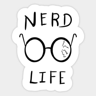 Nerd Life Sticker